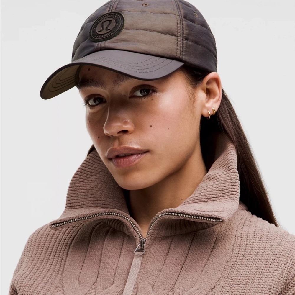 Lululemon Athletica Chocolate Brown Emblem Patch